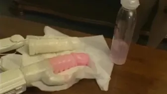 Petite Japanese brunette toys her hairy pussy in solo masturbation