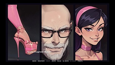 My New Girlfriend [ TABOO Hentai Game ] Ep.35 my GF likes to show her latex panties to OLDER MAN !