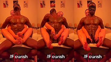 HeavenlyXP Feet Jacks Off Big BBC Ace Hardz on Flourish Fetish