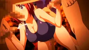 Horny Anime Group Scene With Deepthroat And Creampie Finish