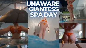Unaware Giantess Spa Day remaster