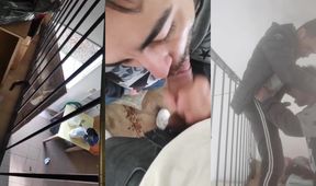 House Sit Facefuck Choked Cum Gusher Latino Moustache Slut