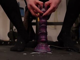 Femboy Gets Filled With Monster Eggs By Ovipositor