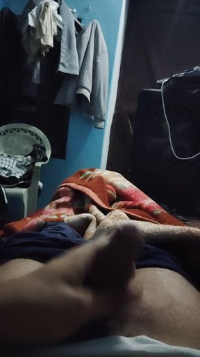 Hot Desi Boy Big Cock Masturbation