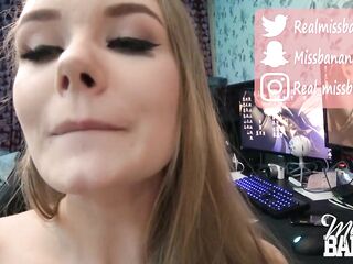 Spunk fountain Compilation 4 - Miss Banana