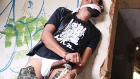 Exhibitionist guy and bondage fan (SET 2)