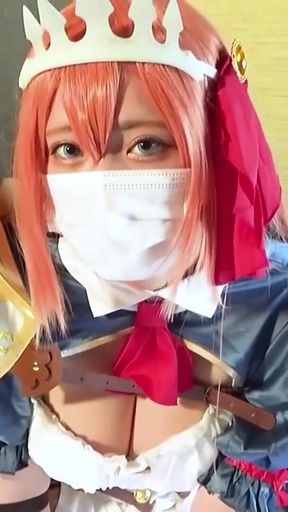 Raw Creampie Gyaru Cosplayer Goes Wild Ahegao Exposed Climax After Climax