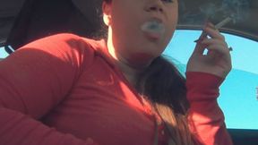 Smoking Marlboro Red 100 In My Car (MP4) ~ MissDIas Playground