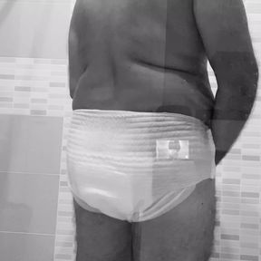 Diaper and shower