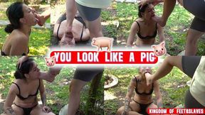 You look like a pig (Full HD MP4)