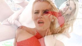 ”Hungarian honey pie receives a sexy steamy creampie up her snatch”