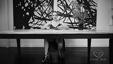 Amber Moore's Erotic Book Made Charlie Forde Masturbate Her Cunt! Full Vieo