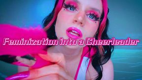 Feminization into a Cheerleader