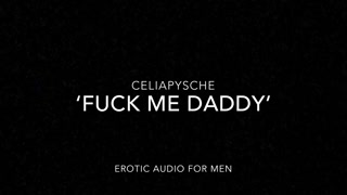 Fucking Myself For Daddy - Erotic Audio for Men