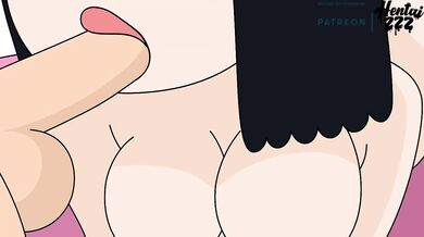 Hayley gets stuffed by Glenn in Family Guy hentai