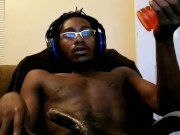 THIXK DIXK BBC LOSES HIS MIND TRYING FLESHLIGHT 1ST TIME WHILE WATXHING BBW GET FUXKED