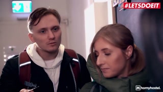 HornyHostel - Sexy Ukrainian Teen Gets Fucked In A Hotel By Stranger - LETSDOEIT
