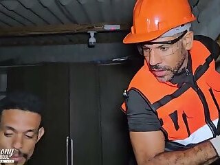 FUCKING THE ELECTRICIAN FROM THE POWER COMPANY