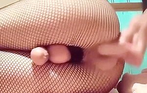 Dildo cumming hands free