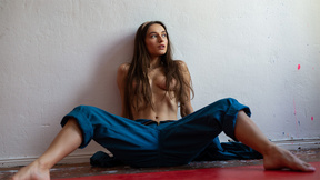 Petite brunette all natural big ass Stepmommies Gloria Sol body is a pure art