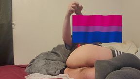 Fucking my bussy with my New 11inch Dildo