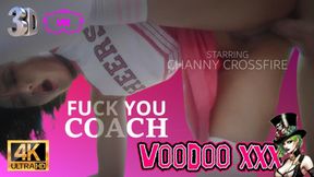 VR3D Asian cheerleader fucks coach for position