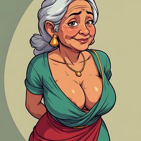 Busty Indians Teasing Art