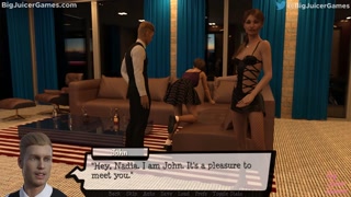 Pandora's Box #16: Two lesbian swingers having fun with a strap-on (HD gameplay)