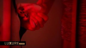 Suspension bondage with Clara Mia