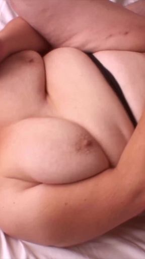 Jaw-dropping moment from &quot;This granny has the biggest tits you will see today! She loves to get her cunt stuffed and after&quot;
