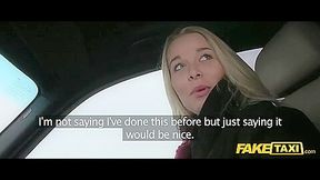 Round Blond Banged In Taxi - Nikky Dream