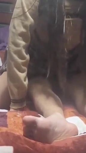 My Classmate Is Very Tasty! in Your Room! She Looks Very Rich with Her College Uniform on! Real Home Video in HD!