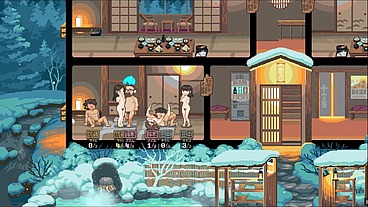 Yukiya Hot Spring ~The Waters of Fertility [Hentai game PornPlay] Ep.4 I cum in her wife pussy while her husband was resting in his bed