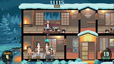 Yukiya Hot Spring ~The Waters of Fertility [Hentai game PornPlay] Ep.4 I cum in her wife pussy while her husband was resting in his bed