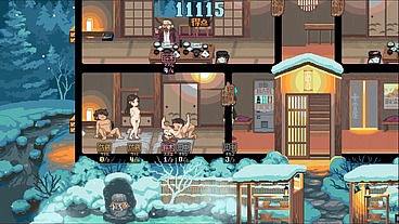 Yukiya Hot Spring ~The Waters of Fertility [Hentai game PornPlay] Ep.4 I cum in her wife pussy while her husband was resting in his bed