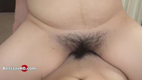 Japanese Whore's Hairy Cunt&#x1F32E;&#xFE0F; Sucked Hard In Asian Creampie Fantasy