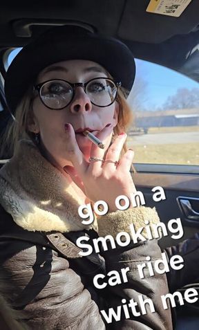 Go on a smoking car ride with me