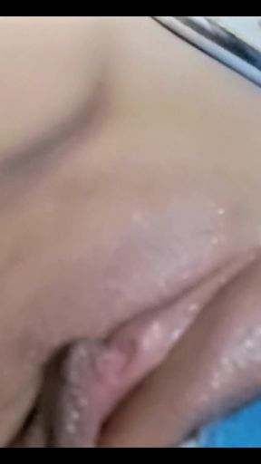 Sexy wet pussy in the shower   Clip 2