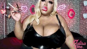 Ashtray for Black BBW Vinyl Domme Deux (MP4 Version)