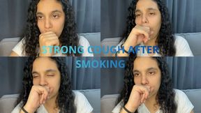 Deep Coughing Fit on the Couch – Real and Unfiltered