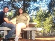 Nos liamos en el parque y casi nos pillan.