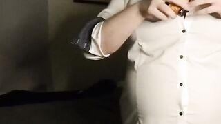 White Shirt Button Down Inflation