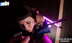 Check out the hottest tattooed chick in town, Nige, as she drains her man's mind in a dreamy POV rosy glow