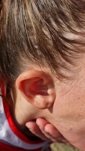 Powerful moment from "She wanted a doner but I let her to taste my dick"