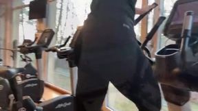 Fit Girl's Intense Gym Session Takes an Unexpected Turn with Her Trainer