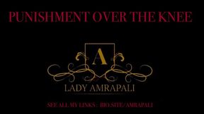 PUNISHMENT OVER THE KNEE  Spanking - Ass Hand Slapping Übers Knie gelegt und den Arsch versohlt