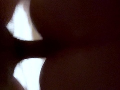Raw POV anal sex pounding her big white ass doggystyle