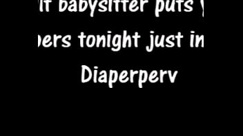 ABDL Audio Nice Babysitter puts you in diapers just in case of wetting