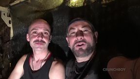 bareback porn in club cruising from barcelone with pornstars
