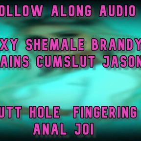 Shemale Brandy Loves Anal with Jason Follow Along with Us